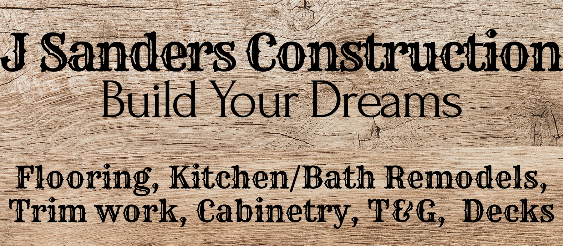 J Sanders Construction